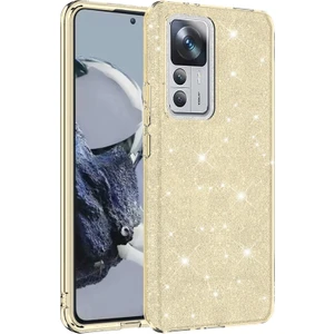 Techno Guru Xiaomi Mi 12T Pro Simli ve Parlak Şık Shining Premium Silikon Kılıf