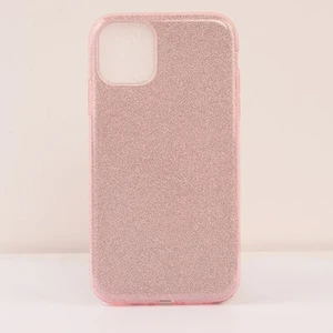 Techno Guru iPhone 11 Pro Max Simli ve Parlak Şık Shining Premium Silikon Kılıf