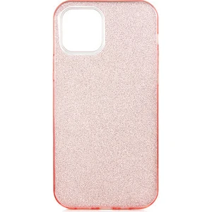 Techno Guru iPhone 12 Mini Simli ve Parlak Şık Shining Premium Silikon Kılıf