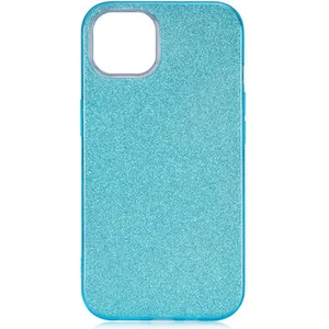 Techno Guru iPhone 13 Mini Simli ve Parlak Şık Shining Premium Silikon Kılıf