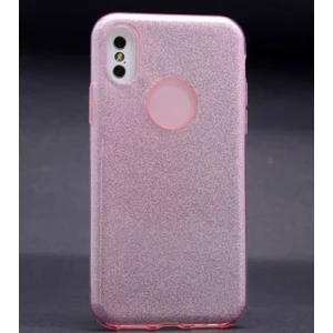 Techno Guru iPhone x Simli ve Parlak Şık Shining Premium Silikon Kılıf