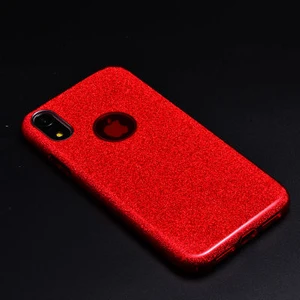 Techno Guru iPhone Xr Simli ve Parlak Şık Shining Premium Silikon Kılıf
