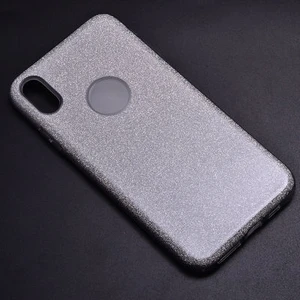 Techno Guru iPhone Xs Max Simli ve Parlak Şık Shining Premium Silikon Kılıf