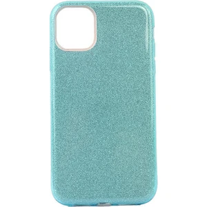 Techno Guru iPhone 11 Simli ve Parlak Şık Shining Premium Silikon Kılıf