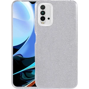 Techno Guru Redmi 9t Simli ve Parlak Şık Shining Premium Silikon Kılıf