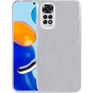 Techno Guru Redmi Note 11S Global Simli ve Parlak Şık Shining Premium Silikon Kılıf