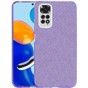 Techno Guru Redmi Note 11S Global Simli ve Parlak Şık Shining Premium Silikon Kılıf