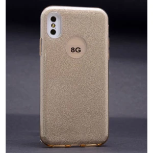 Techno Guru iPhone x Simli ve Parlak Şık Shining Premium Silikon Kılıf