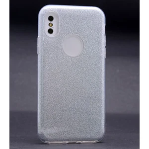 Techno Guru iPhone x Simli ve Parlak Şık Shining Premium Silikon Kılıf
