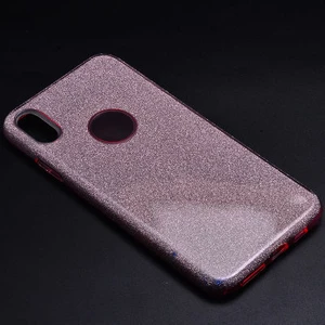 Techno Guru iPhone Xs Max Simli ve Parlak Şık Shining Premium Silikon Kılıf