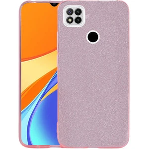 Techno Guru Redmi 9c Simli ve Parlak Şık Shining Premium Silikon Kılıf