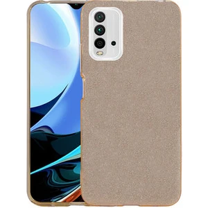Techno Guru Redmi 9t Simli ve Parlak Şık Shining Premium Silikon Kılıf