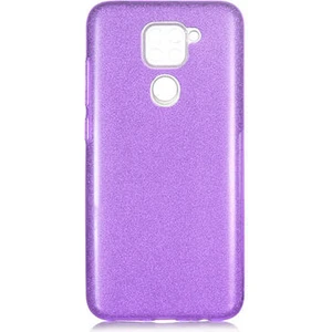 Techno Guru Redmi Note 9 Simli ve Parlak Şık Shining Premium Silikon Kılıf