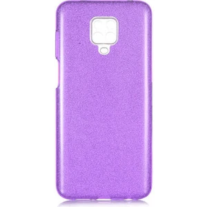 Techno Guru Redmi Note 9s Simli ve Parlak Şık Shining Premium Silikon Kılıf