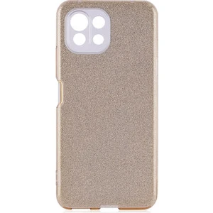 Techno Guru Xiaomi Mi 11 Lite Simli ve Parlak Şık Shining Premium Silikon Kılıf