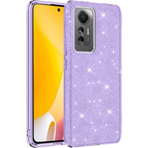 Techno Guru Xiaomi Mi 12 Lite Simli ve Parlak Şık Shining Premium Silikon Kılıf