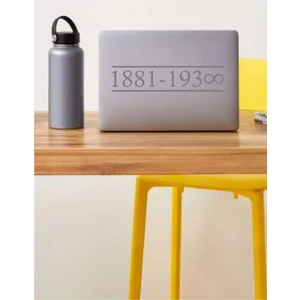 Sticker Usta Atatürk Mustafa Kemal 1881-1938 Araba Oto Motosiklet Sticker 00013