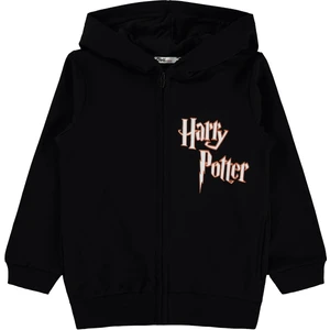 Harry Potter Kız Çocuk Hırka 6-9 Yaş Siyah