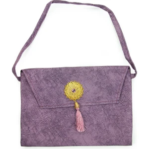 Nubuk Orta Boy Kuranı Kerim Taşıma Çantası Fuşya