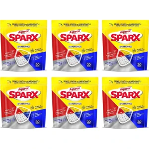 Sparx Bulaşık Makinesi Kapsülü 30 Yıkama x 6 Adet