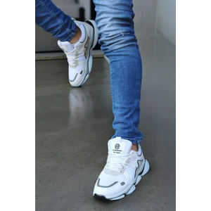 Runner Beyaz Beyaz Ortopedik Günlük Garantili Yürüyüş Koşu Sneaker Spor Ayakkabı RUNNER-1987