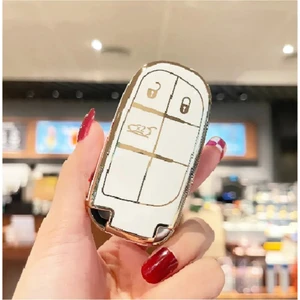 Egea Cross Uyumlu Anahtar Kılıfı Beyaz Jeep Uyumlu ( Cross Modeli Için )