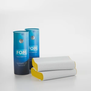 FOM 2'li Mini Flex Visco Çocuk Ve Seyahat Uyku Yastık Kampanyası, Ortopedik, 50 X 30 X 11/9, Sarı