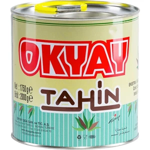 x 2 Adet Teneke Kutu Tahin 1750 gr
