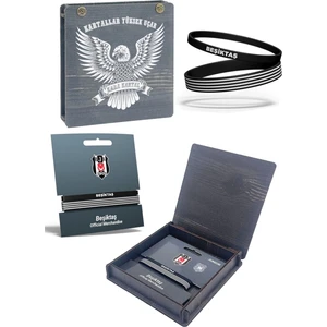 Orijinal 2'Li Silikon Bileklik Hediyelik Ahşap Kutulu