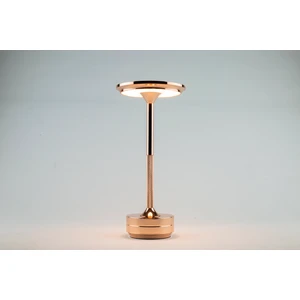 Amber LED Masa Lambası Şarj Edilebilir, Taşınabilir, 3000K Günışığı, Dokunmatik Aç-Kapa ve 3 Kademe Parlaklık Ayarı, Restoran, Yemek Masası ve Yatak Başı Abajur Aydınlatma