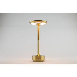 Amber LED Masa Lambası Şarj Edilebilir, Taşınabilir, 3000K Günışığı, Dokunmatik Aç-Kapa ve 3 Kademe Parlaklık Ayarı, Restoran, Yemek Masası ve Yatak Başı Abajur Aydınlatma