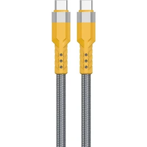 Type-C To Type-C Type C 120W Watt 6 A Süper Hızlı Şarj Data Kablosu 1 Metre