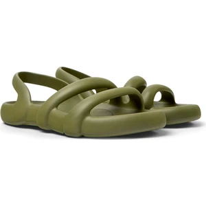 Yeşil Erkek Sandalet Kobarah Flat