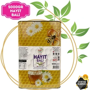 Baştan Yöresel Hayıt Balı Süzme 5kg