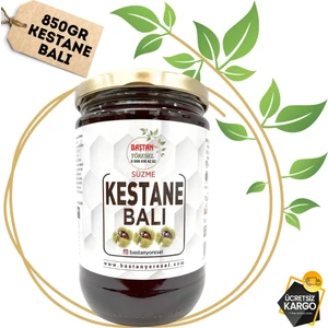 Baştan Yöresel BOZDAĞ KESTANE BALI 850gram (Acımsı Değildir)