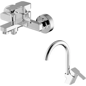 Goya 2'li Set (Banyo Bataryası, Eviye Bataryası)