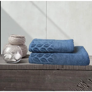 Hazal Banyo Havlu Seti 1 Adet Banyo Havlusu (90X150) 1 Adet Baş Havlusu (50X90)