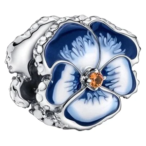 Asaf Accessory Mavi Menekşe Charm