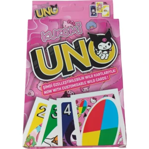 Nessi World Uno Kuromi Oyun Kartları