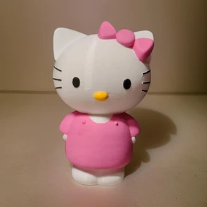 3D Layer Craft Hello Kitty Figür Oyuncak 13 cm