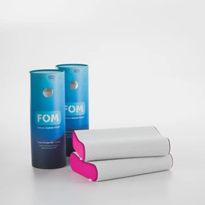FOM 2'li Mini Flex Visco Çocuk Ve Seyahat Uyku Yastık Kampanyası, Ortopedik, 50 X 30 X 11/9, Fuşya