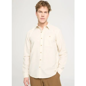 Relaxed Bej Erkek Gömlek W241245614 Uzun Kollu Gömlek