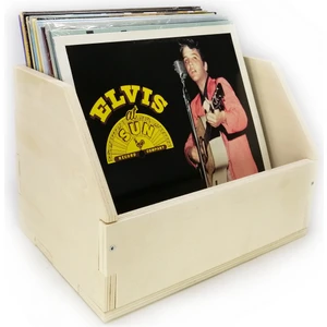 Ahşap LP Plak Kasası (50 Kapasiteli)