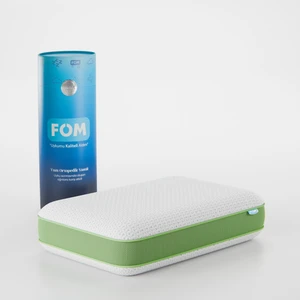 FOM Tombik Full Ortopedik Masaj Etkili Konforlu Visco Yastık, Ortopedik, 60 X 40 X 13, Yeşil