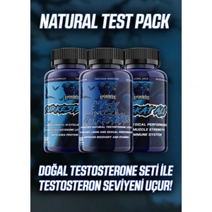 Doğal Testo Seti Turkesteron , Fadogia Agrestis , Tongkat Alı Testo Booster Mix