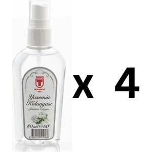 Yasemin Kolonyası Sprey 80 Ml. x 4