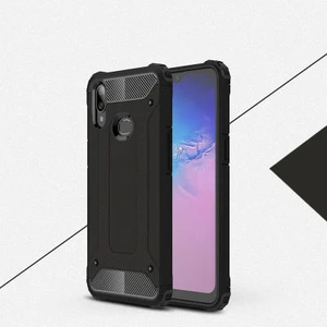 Techno Guru Samsung Galaxy A10S Tam Koruma Sağlayan Çift Katmanlı Crash Premium Sert Silikon Kılıf