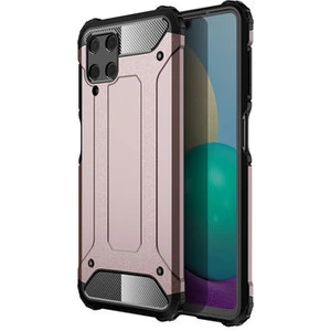 Techno Guru Samsung Galaxy A22 4g Tam Koruma Sağlayan Çift Katmanlı Crash Premium Sert Silikon Kılıf