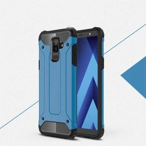 Techno Guru Samsung Galaxy A6 Plus 2018 Tam Koruma Sağlayan Çift Katmanlı Crash Premium Sert Silikon Kılıf
