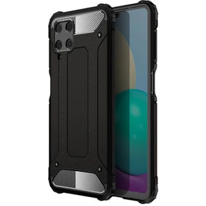 Techno Guru Samsung Galaxy A22 4g Tam Koruma Sağlayan Çift Katmanlı Crash Premium Sert Silikon Kılıf